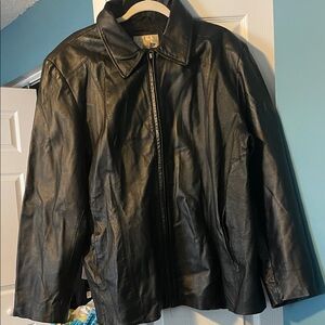 Worthington Women's Black Leather Jacket